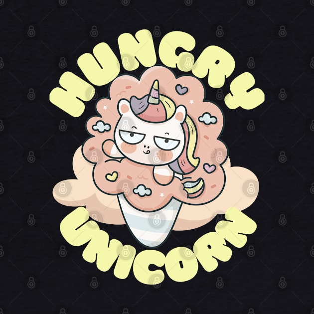 Hungry Unicorn by pokymike